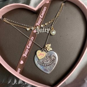 Juicy Couture charm necklace!